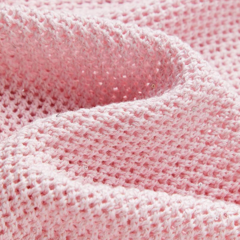 Women's H-Line Openwork Knit Cardigan