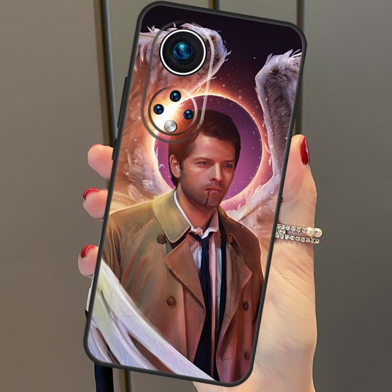 Angel Castiel Supernatural Case For Honor X8b X9b 90 70 50 Magic 5 Pro Magic 6 Lite X6 X7 X8 X9 X6a X7a X8a X9a Cover