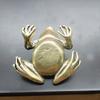 Frog Copper Frog Copper Flower Skin Frog Handicraft Water Frog  Desktop Gift