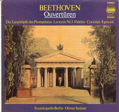 

LP Record OTOMAR SUITNER, STAATSKAPELLE BERLI - Beethoven Ouverturen 729045 ETERNA 1989 Germany Classical Used