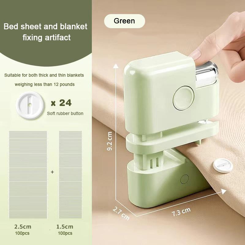 

Press Type Bed sheets Quilt Covers Fix Clip Rubber Buttons Quilt Fixer Safety Invisible Rubber Needles Sheets Anti-slip Clips зелёный