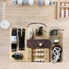 Busy Board Activity Motor Skills Portable Intellectual Development Travel Toy Sensory for