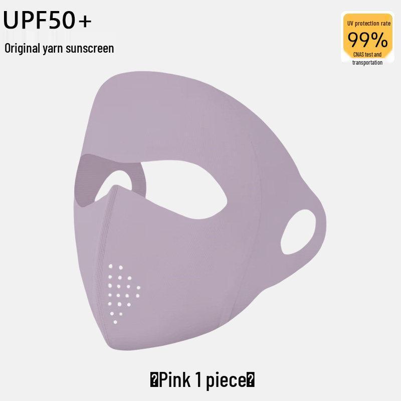 

Women s Facekini Full Face UV Protection Ice Silk Lightweight Breathable Mask