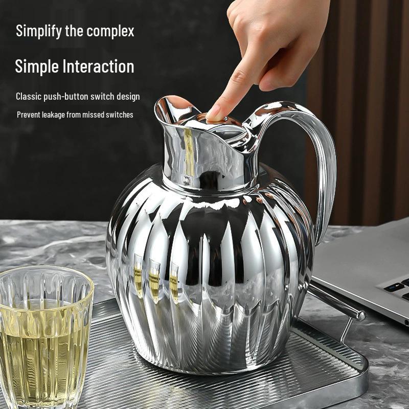 European Luxury Creative Thermos: 316L Stainless Steel Coffee Pot & Kettle.