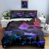 Geometric glowing shards. Bedding Duvet cover sets Duvet covers Pillowcases gifts (1 * Duvet Cover 2 * Pillowcases, without duvet insert)