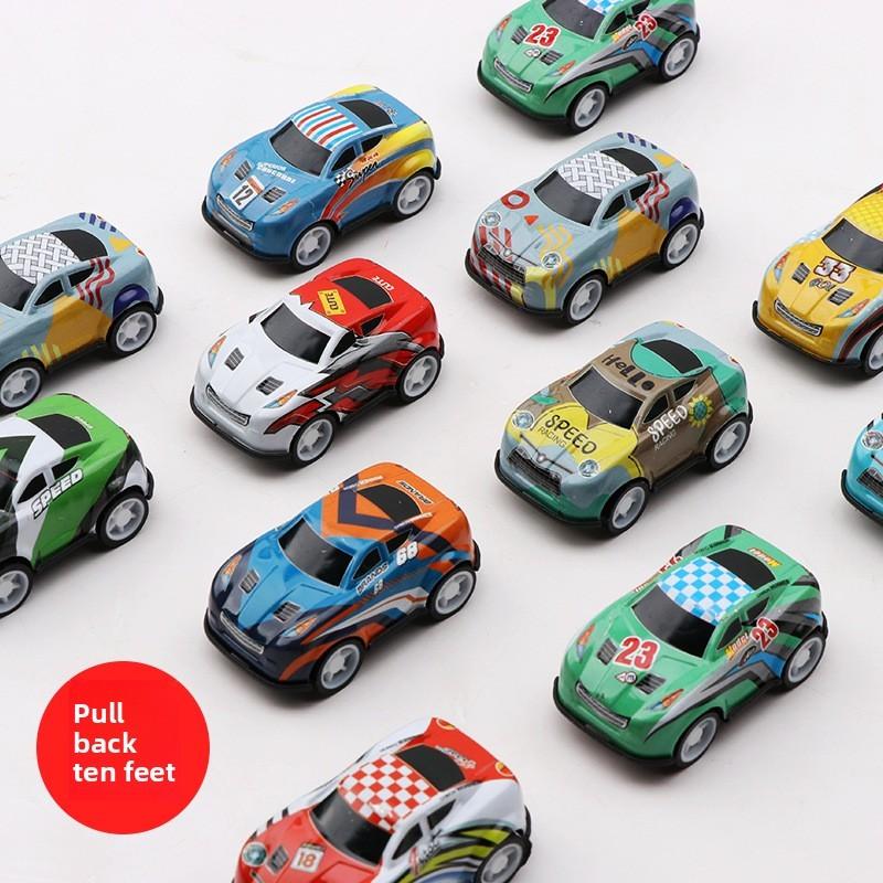 Alloy Car Toy Set With Pullback Function For Kids Educational Play And Gift