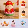 Cartoon Glücksgott Figur Harz Glück Kreative Handwerkskunst Niedlicher Buddha Chinesische Tradition Mythos Schreibtisch Dekoration Geschenk