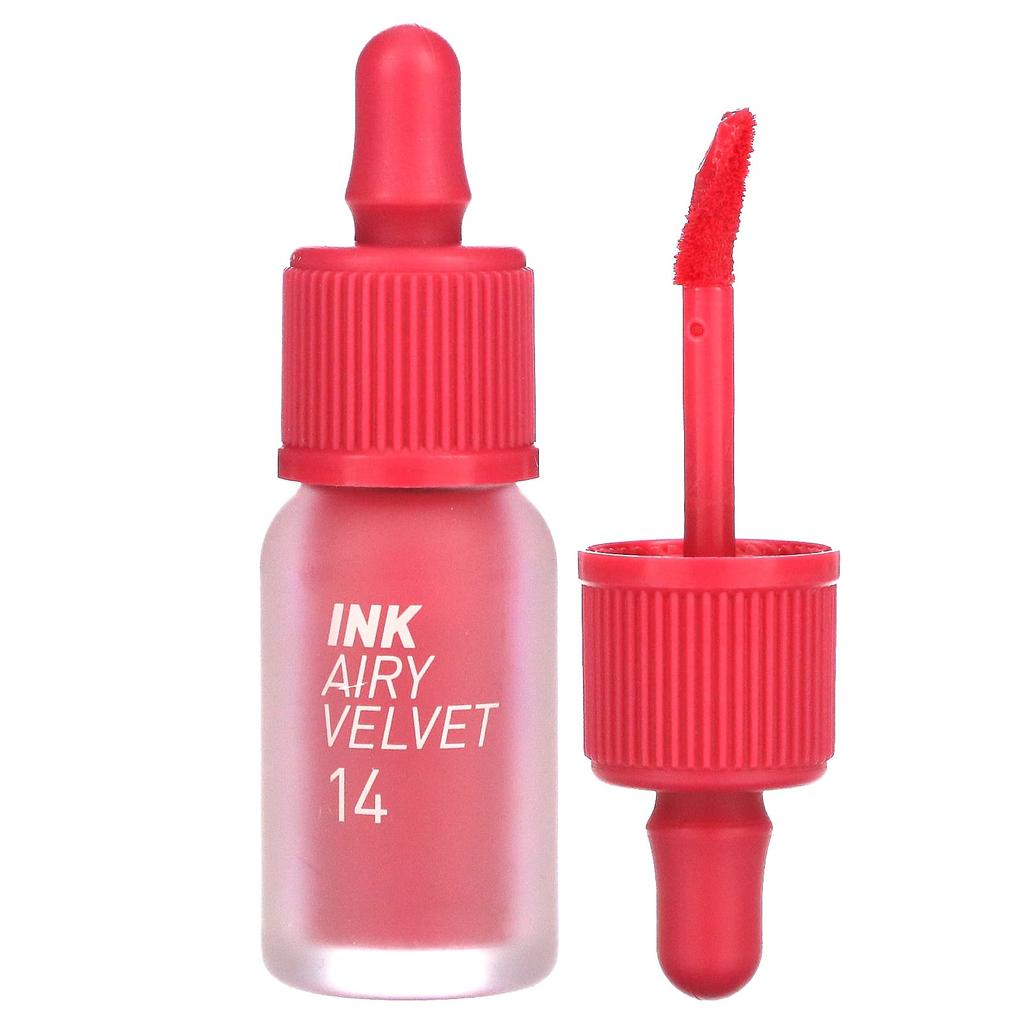 Ink Airy Velvet Lip Tint, 14 Rosy Pink, 4G(0.14Oz)