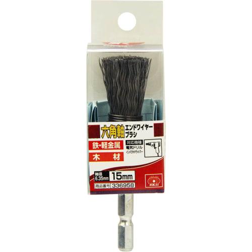 SK11 (SK11) Hexagonal Shaft End Wire Brush 15mm