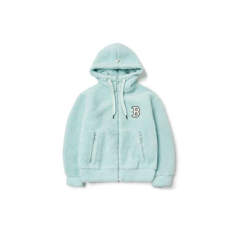 New MLB Velvet Jackets Unisex Mint Green 3AJPF0516-43MTL