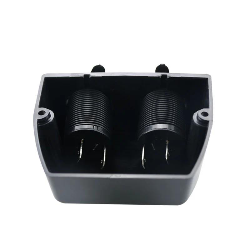 2 Löcher Zeltbasis Auto Zigarettenanzünder 12V 24V Wasserdicht USB Power Adapter Buchse Autozubehör für Boot RV
