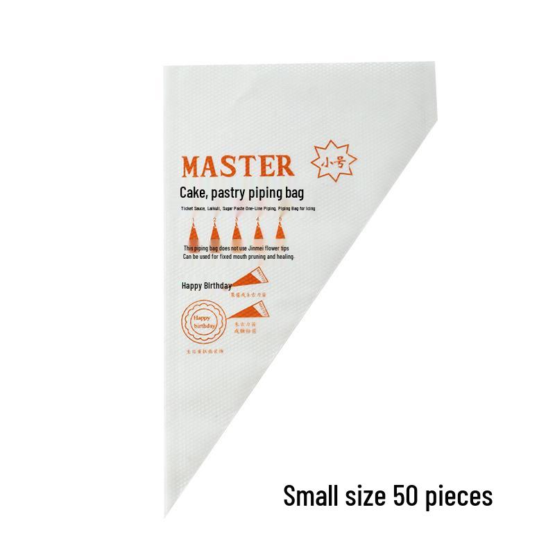 Food Grade Thickened Disposable Piping Bags for Icing, Cake Decorating, and Baby Food