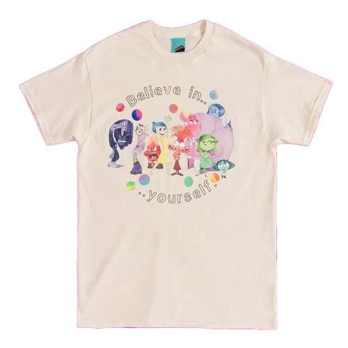 Inside Out Unisex Adult Believe In Yourself T-Shirt
