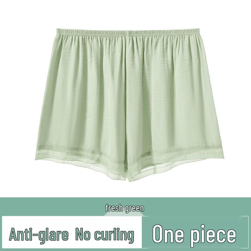 

Women s Summer Ice Silk Safety Shorts: Lightweight, Non-Rolling, Light-Colored Base Layer for Indoor/Outdoor Wear. XL (130-160 cm)