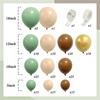Forest Theme Party Balloon Chain Set Gray-Green Khaki Balloon Children'S Birthday Decoration Scene Arrangement