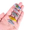Mini Freshwater VIBLure Bait - Sound Beads Equipped Bionic Micro Lure Hard Plastic Fake Bait for Fishing