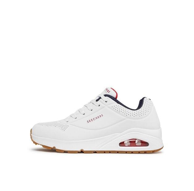 Men's Skechers Uno Stand On Air 52458, Wnvr White