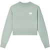 Original Fashion Casual Comfortable Short Pullover Knit Sweater Women Sweater Green F51W449401F-LG