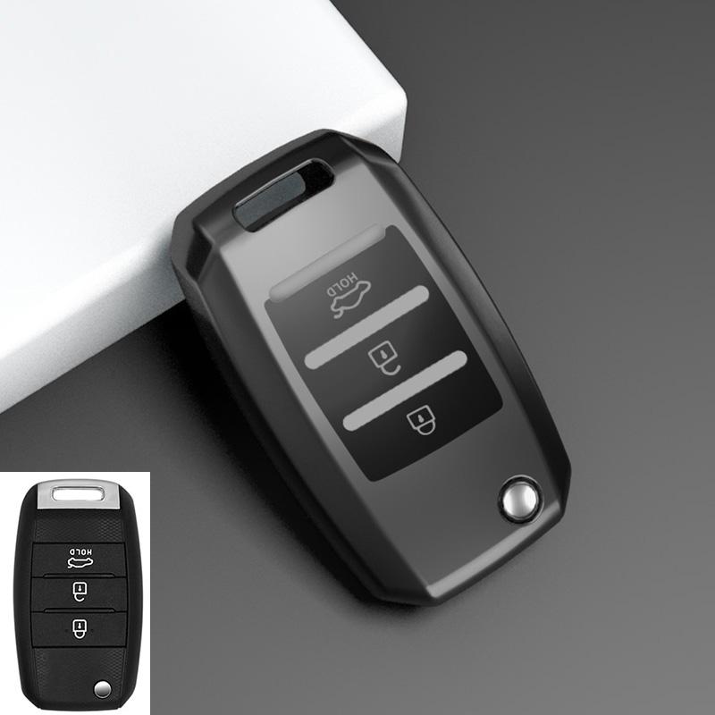

Tpu Car Flip Key Case Cover Shell Fob For Kia Rio 3 K2 K3 K4 K5 Sportege Picanto Optima Soul Ceed Sorento Forte Stinger Cerato