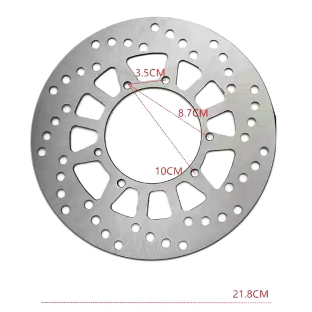Deepa Ribusu Yamaha TW225 Selo 225 No. 15 Brake Disc Replacement Custom Repair Genuine Replacement