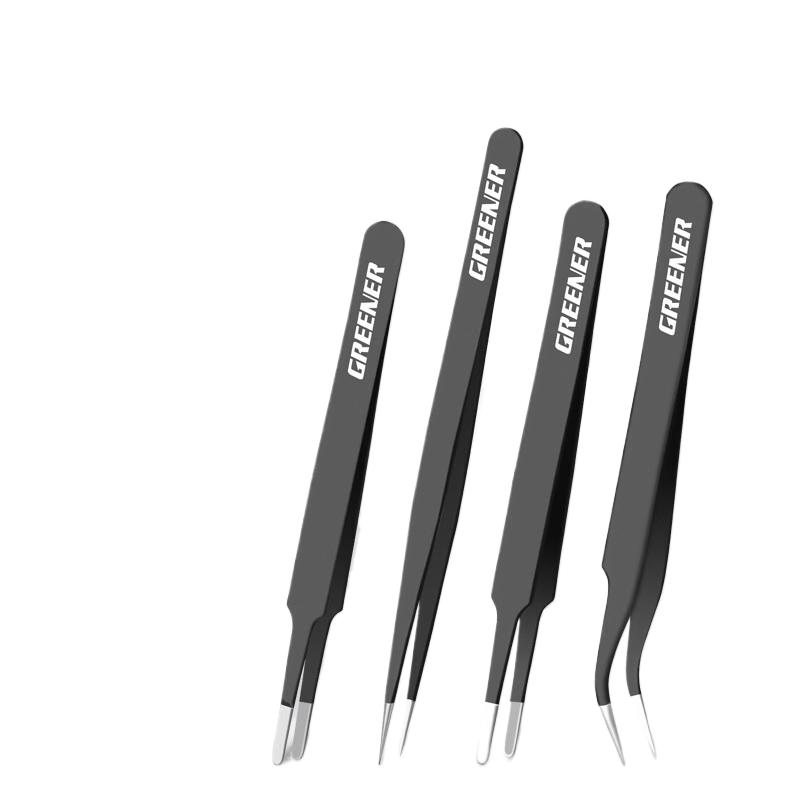 Lulin Stainless Steel Precision Tweezer & Component Box Set CN plug (adapter included)