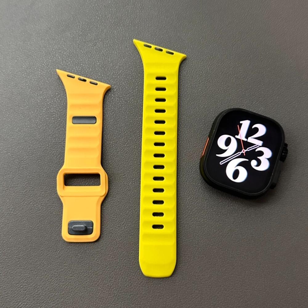 Irregular diagonal cut Sport Band For Apple Watch Ultra3 11 10 9 8 7 6 SE Soft Silicone Lightweight Bracelet Strap For iWatch 46MM 42MM 44MM 45MM 49MM