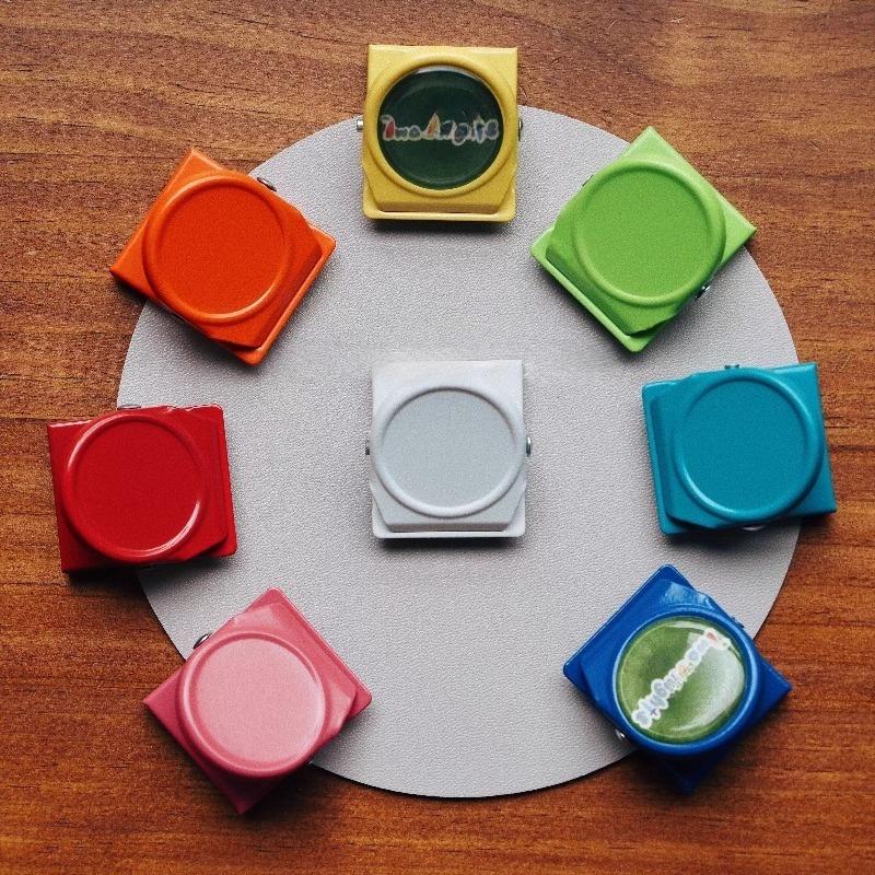Color Magnetic Clip Art Painting Beginner Outdoor Sketch Painting Creation Display Clip Office Supplies Storage Accessories