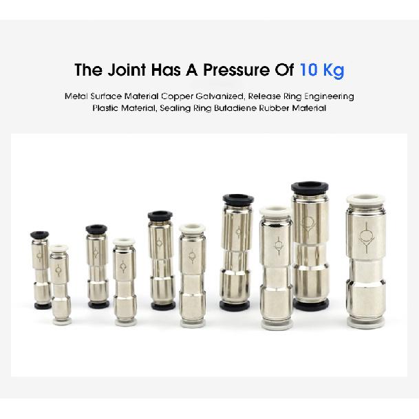 Pneumatic One-way Non Return Check Valve Original Replacement Straight Control CVPU AKH Non Return Plastic Check Car Pressure Regulators 5