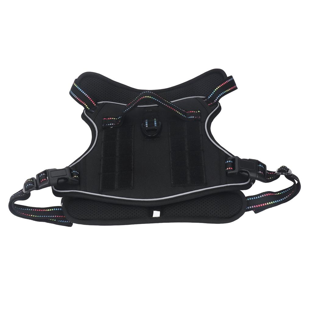 Hundegeschirr, verstellbar, Brustgeschirr für Hunde, atmungsaktiv, leicht, für Spaziergänge mit Haustieren, für Camping, Reisen