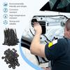 Push Mount Cable Tie Nylon Wire Harness Fastener Clip Self Locking Head For Car Auto Bumper Fender Engine Cover Retainer Buckle