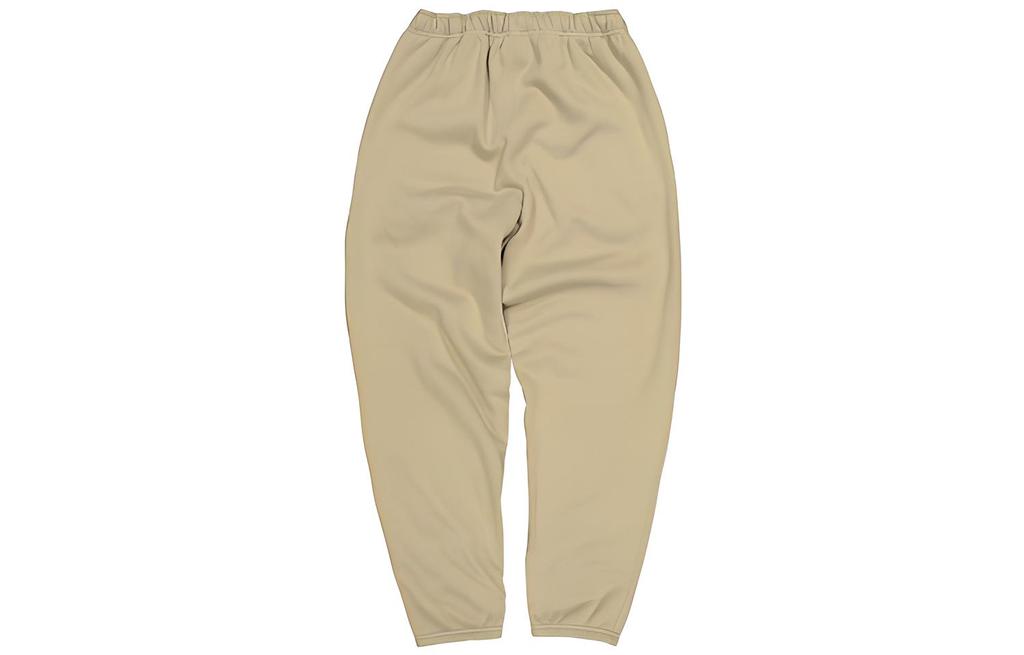Nike Knitted Sweatpants Men's Khaki Moderate Straight Fit Pants CD6394-247