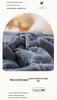 Thickened Jacquard Velvet Winter Bed Sheet & Blanket for Single Dorms 300g