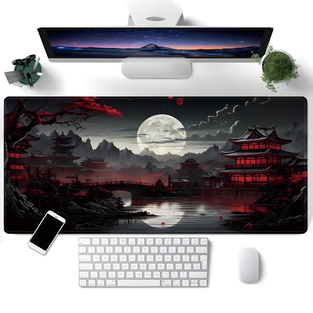 

Індивідуальний великий килимок для миші Japan Esports - Нековзкий офісний килимок для ноутбуків 300x800x2mm