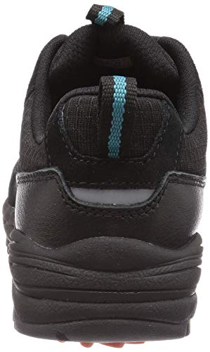 Asahi Medical Walk GT 021 Walking Shoes, Black, 22.0 cm, 4E