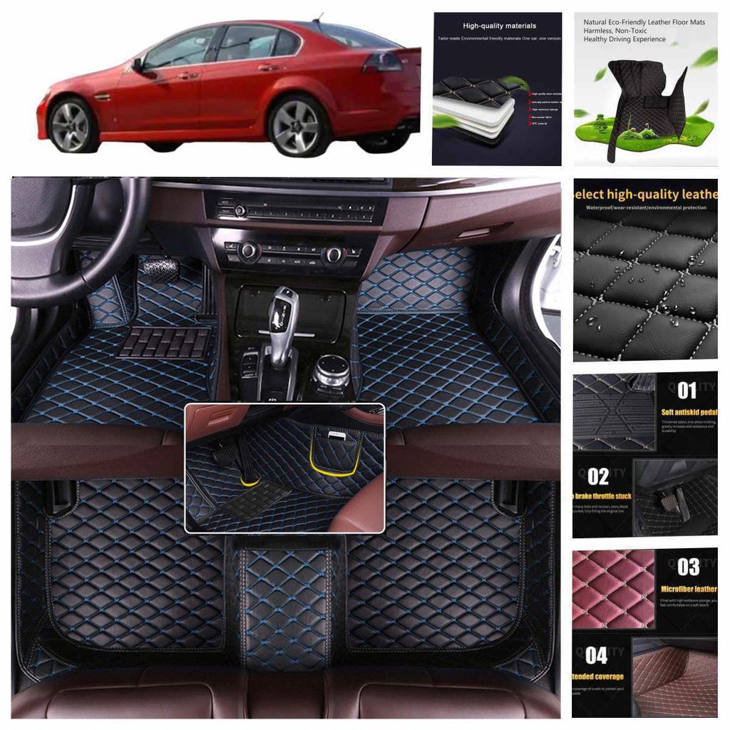 5D leather waterproof Custom Car Floor Mats For VW Passat Variant Estate Alltrack Auto Carpets Accessorie Coche liners
