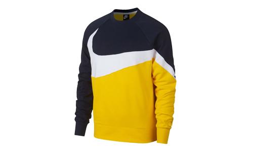 Nike Sweatshirts Men s Crew Neck Moderate Regular AR3089-728 XL