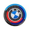 CRZK2 Carbon Fibre Car Knob Sticker Decoration Accessories For BMW 1 2 3 4 5 7 Series X1 X3 X4 X5 X6 X7 F10 F20 F30 G20 G30 F15 F16