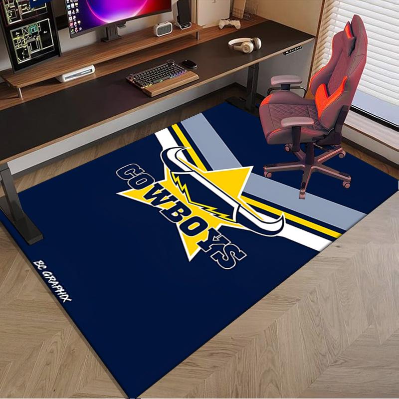 North Queensland Rugby Area Rug Office rug, Chair Rug, Decor Carpet Livingroom bedroom Mat, Large Size Fan gifts Christmas gifts