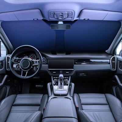 Chránič čelního skla auta, sluneční ochrana, tepelná ochrana, letní čelní sklo, sluneční clona, ​​reflexní světlo pro auta, obytné vozy, SUV