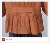 Women's Summer 2025 Casual Cotton Linen Two-Piece Set: Loose Fit Top & Nine-Point Pants for Middle-Aged Moms