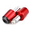 1 Pair Motorcycle Handlebar Grips Ends Aluminum Handle Bar Plugs Universal for Scooter Handlebar End Replacement