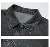 2026 Spring Women's Cotton Denim Shirt: Simple Retro Casual Jacket 89589