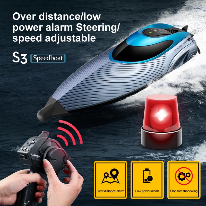 Rc Boat High-speed Speedboat High Horsepower Can Be launched For Swimming Water Toy Boat Children Boat Toy Boat Model