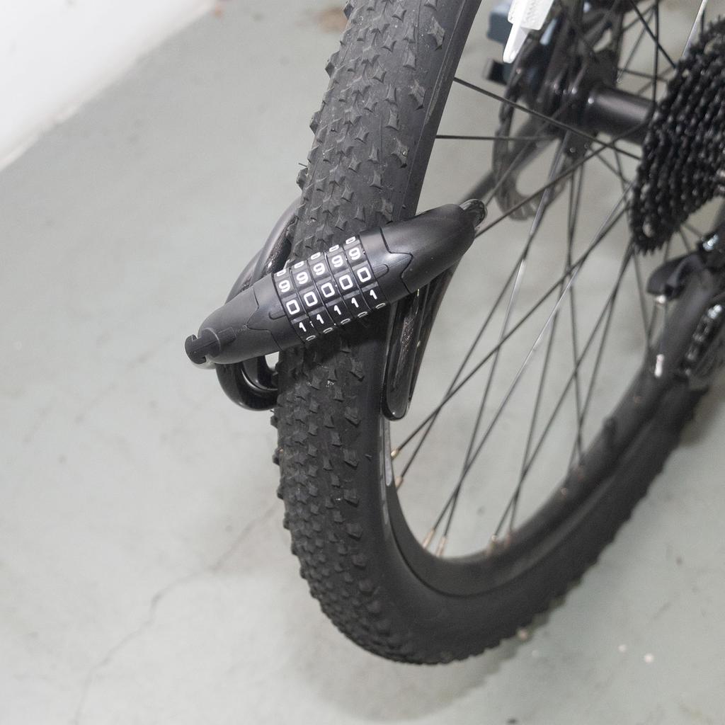 STEELMIGHT Wire Coil PIN Bicycle Dimple 12mm Diameter 5-Digit Lock, Wire, Code, Lock, Dial, Key,