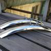 1 Pair Front Rear Fender Mudguard Silver For 700c 27'' Bicycle Cycling Road Bike