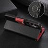 Custodia a Tracolla per Samsung Galaxy S25 Ultra Edge S24 Plus S23 FE S22 S21 S20 Note20 A56 A36 Fibbia Circolare Portafoglio Portacarte in Pelle