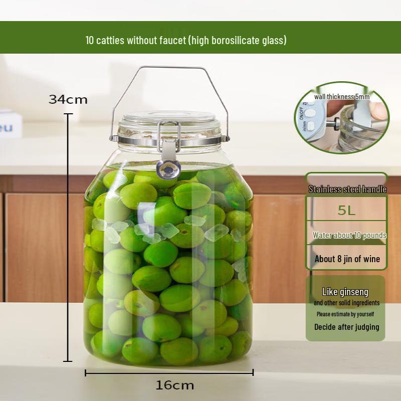 Home Brewing Fermentation Jar