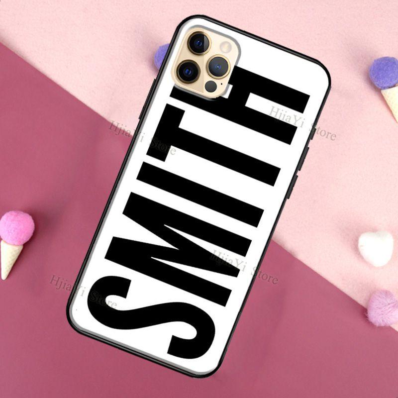 PERSONALISED CUSTOM MARBLE YOUR NAME For iPhone 12 Pro Max 13 Mini Case For iPhone 11 Pro Max XS X SE 2020 7 8 Plus XR Cover