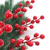 5/10Pcs Chritsmas Decoration Red Artificial Berry Chritsmas Tree Ornaments for Home Decor Navidad New Year 2025 Decor Accessory