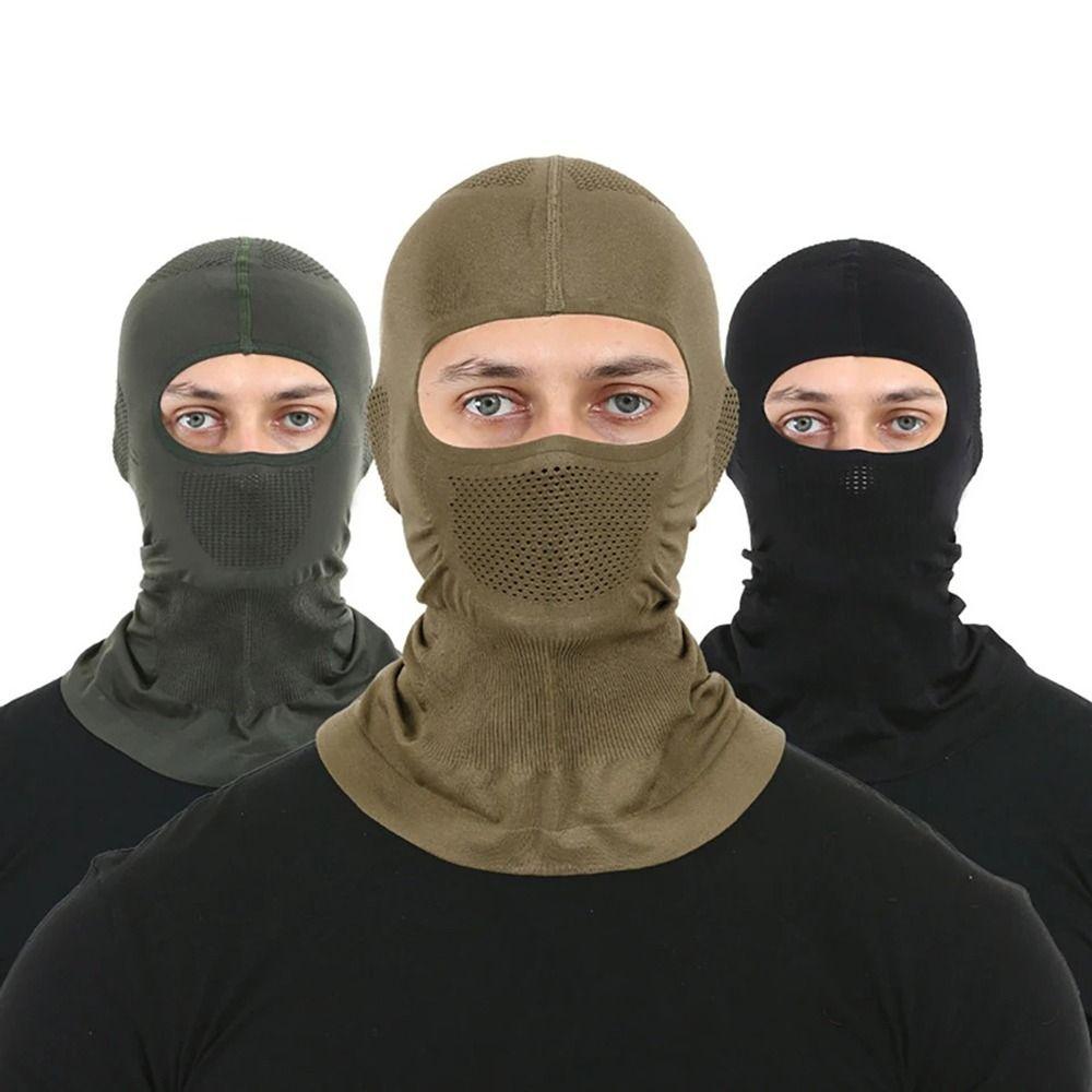 Balaklava z ledového hedvábí Maska na obličej Rychleschnoucí Bandana Kapuce Módní kryt krku Jezdec Cyklista